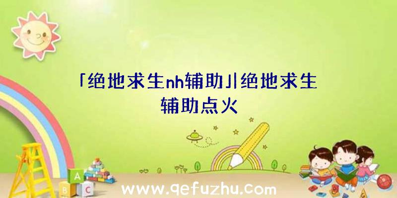 「绝地求生nh辅助」|绝地求生辅助点火